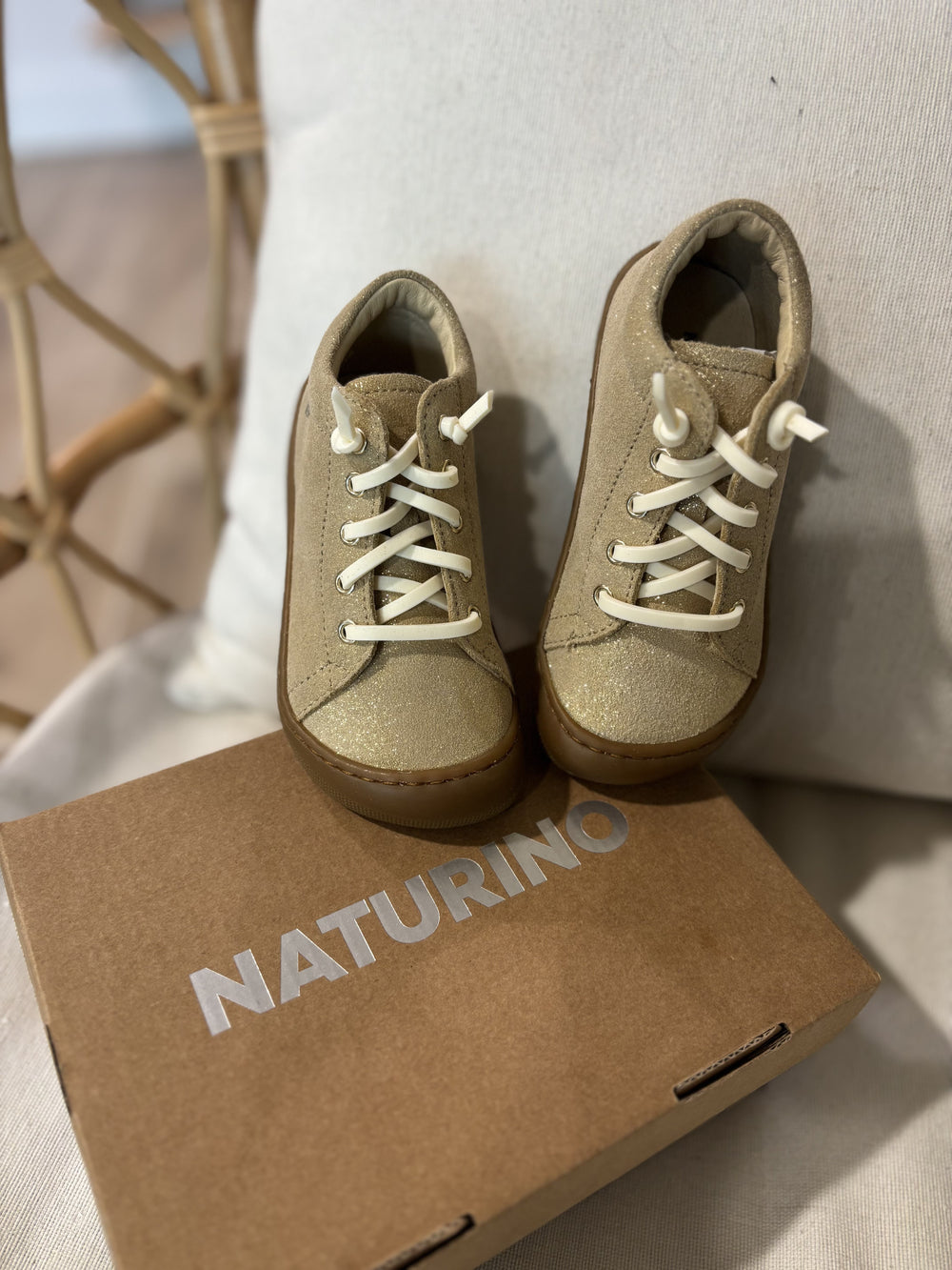 Gorilla Cordones finos Vainilla