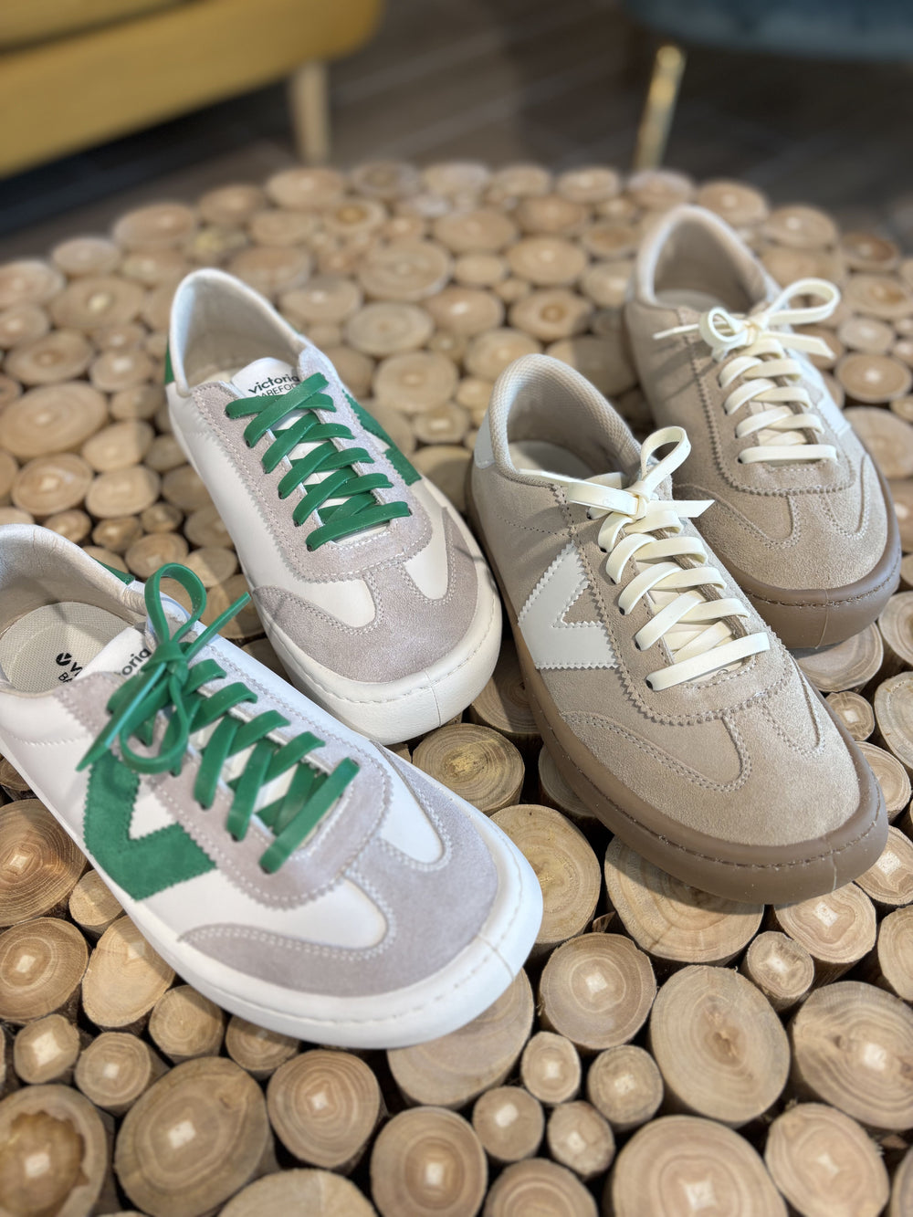 Gorilla Cordones Finos Verde Oliva
