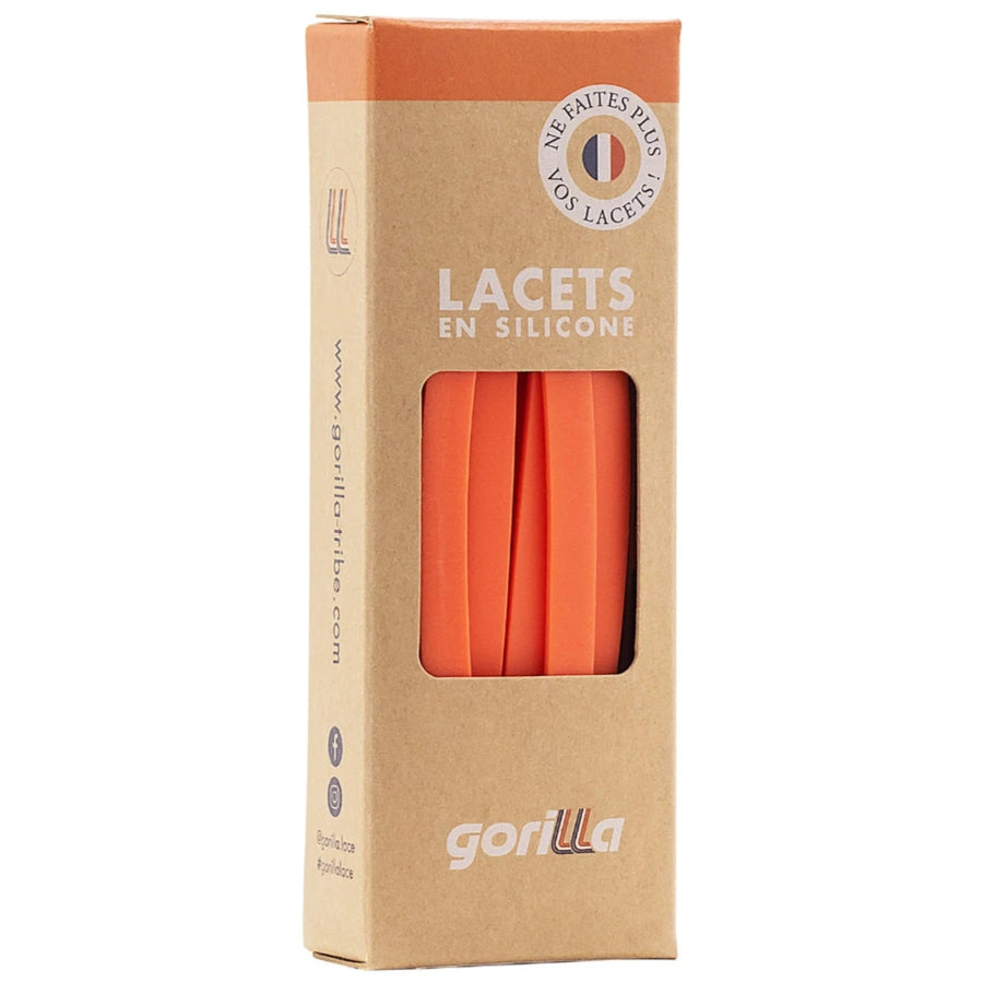 Gorilla Lacets Elastiques Larges Corail