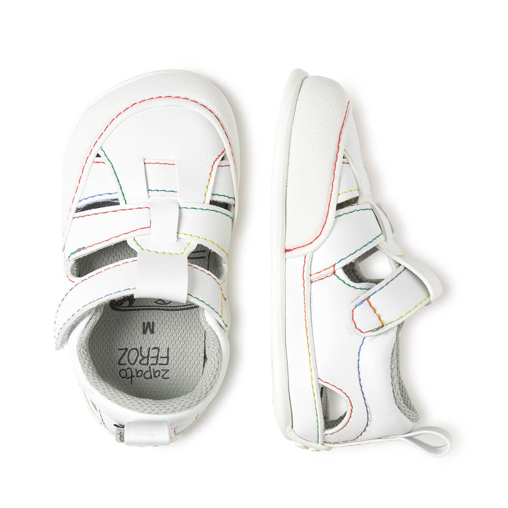 Zapato Feroz Feroz Irta Blanco Multicolor Microfibra