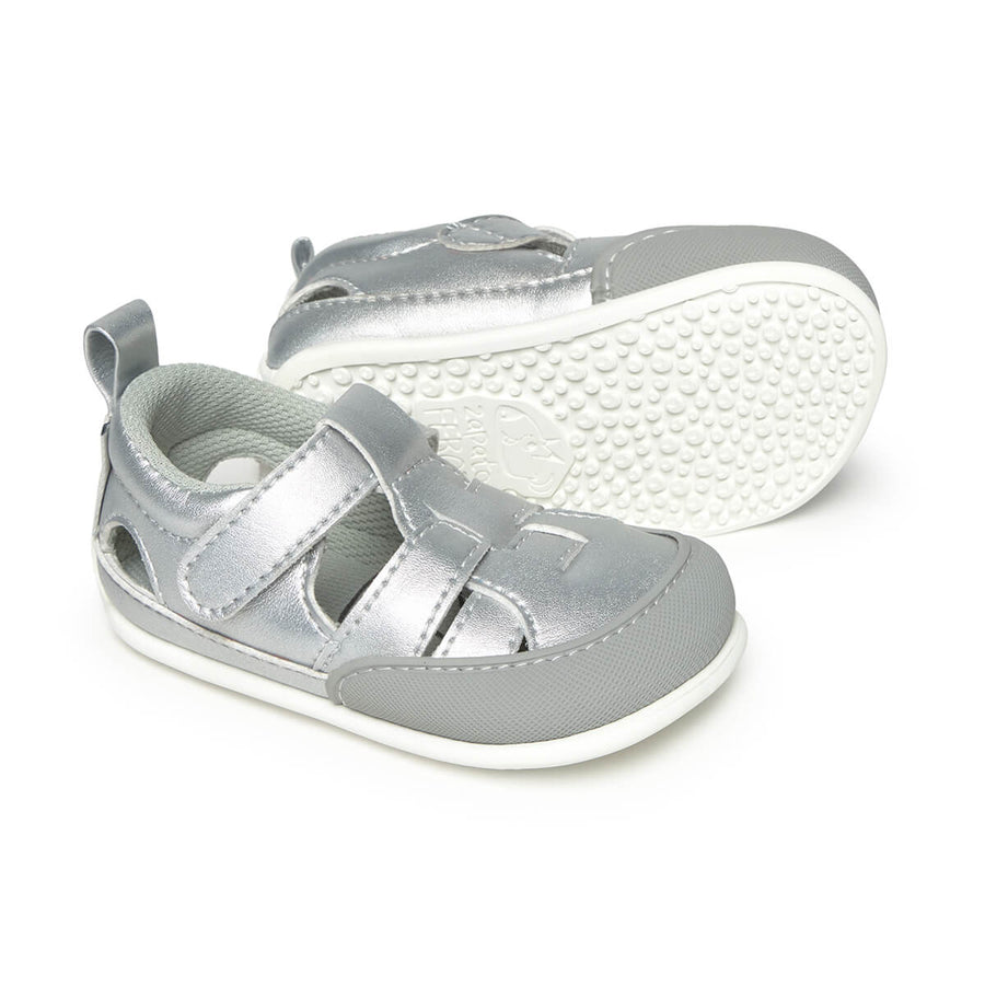 Zapato Feroz Feroz Irta Plata Microfibra