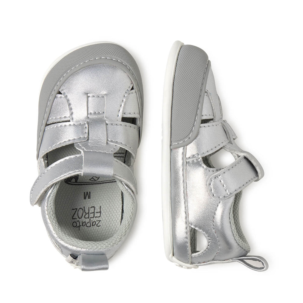Zapato Feroz Feroz Irta Plata Microfibra