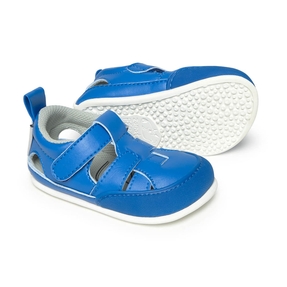 Zapato Feroz Féroces Irta Azul Royal Microfibra