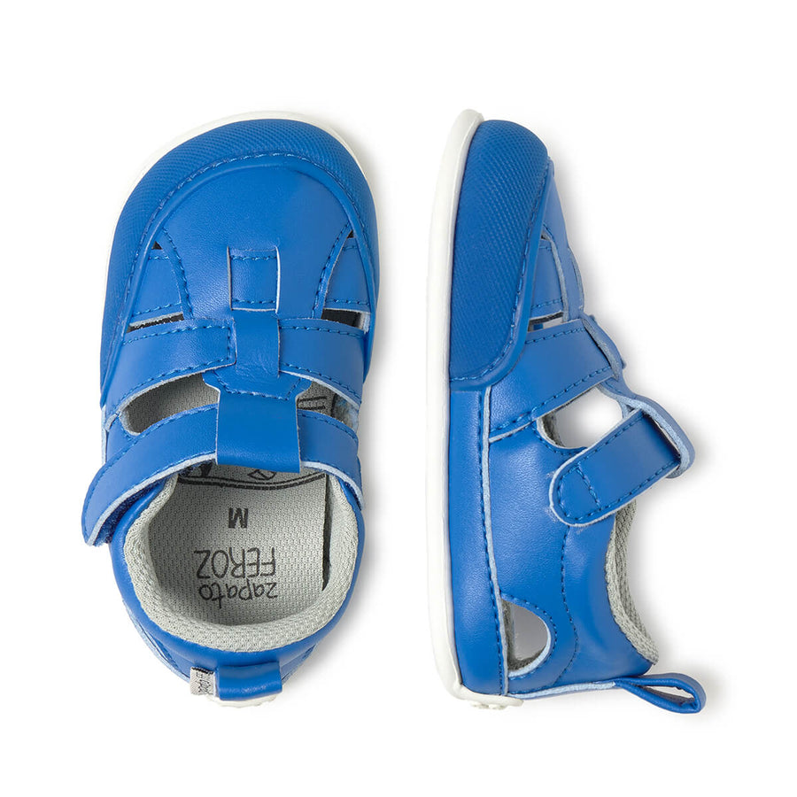Zapato Feroz Feroz Irta Azul Royal Microfibra