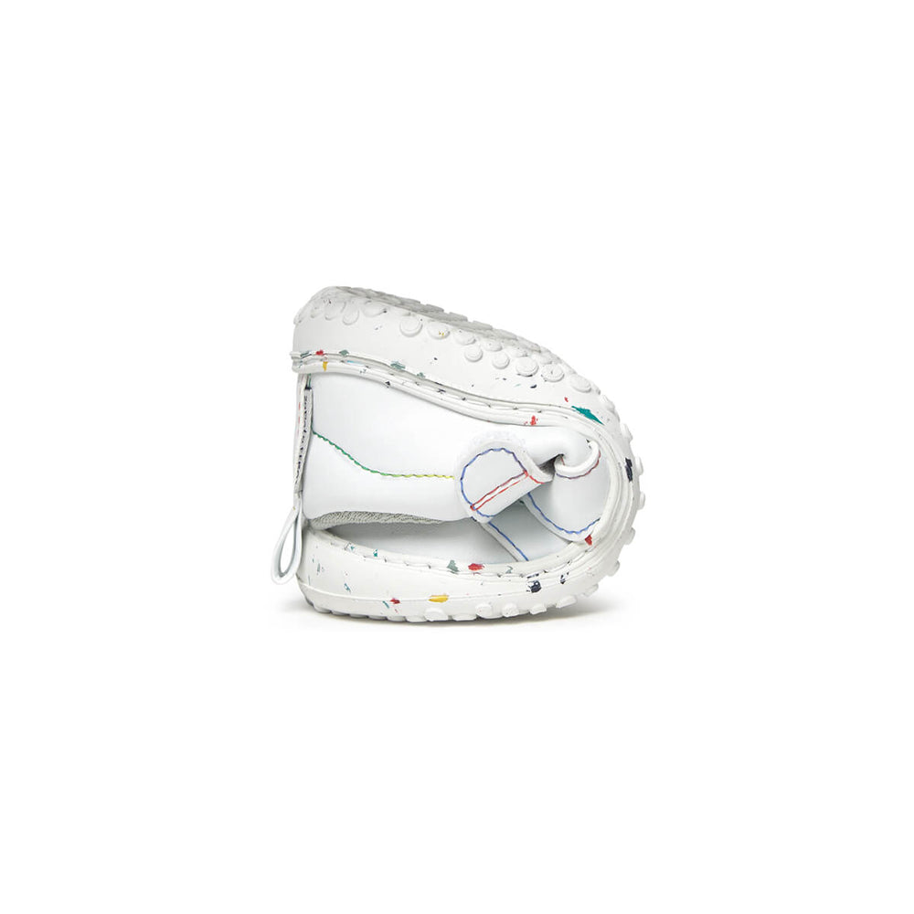 Zapato Feroz Rockers Irta Blanco Multicolor Microfibra