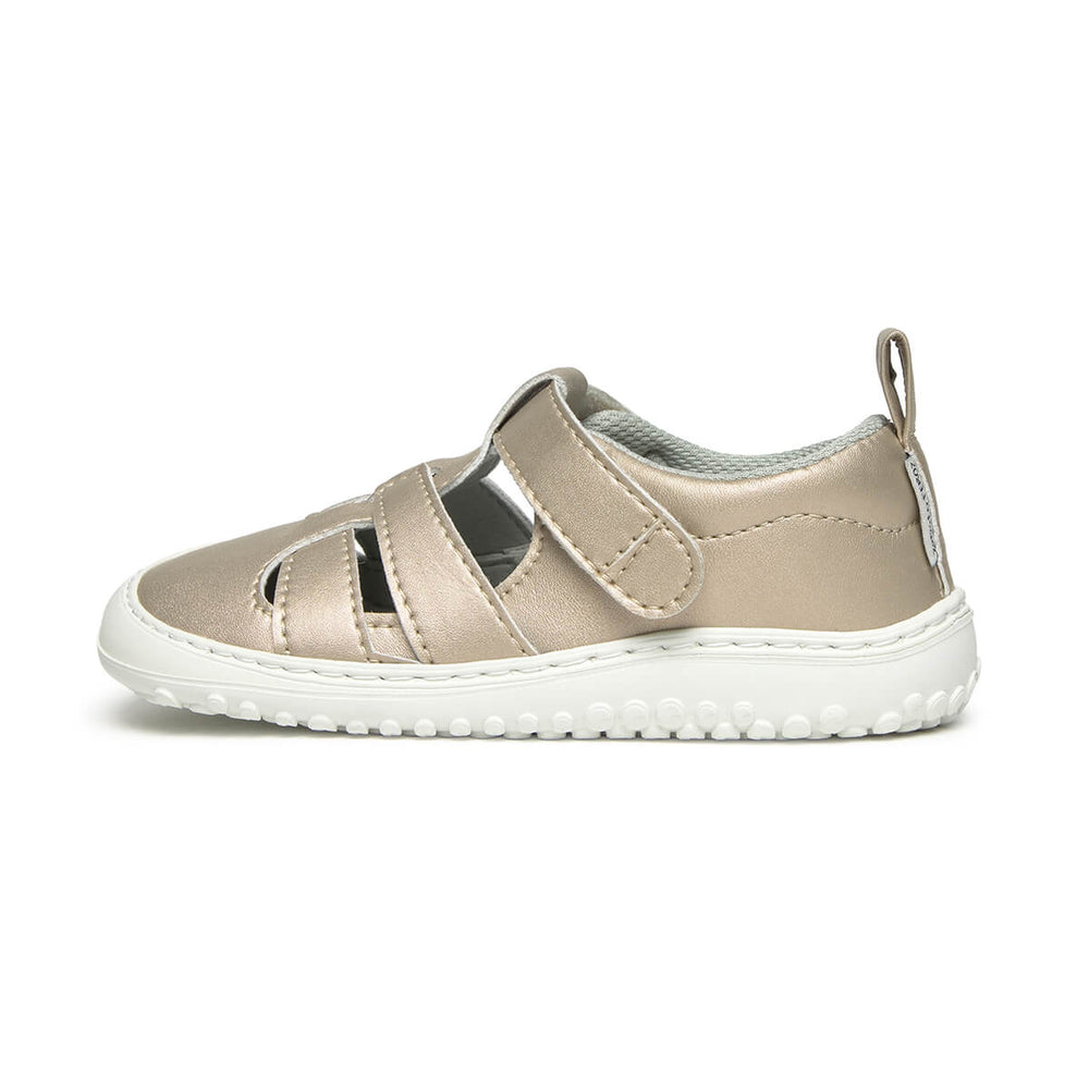 Zapato Feroz Rockers Irta Oro Microfibra