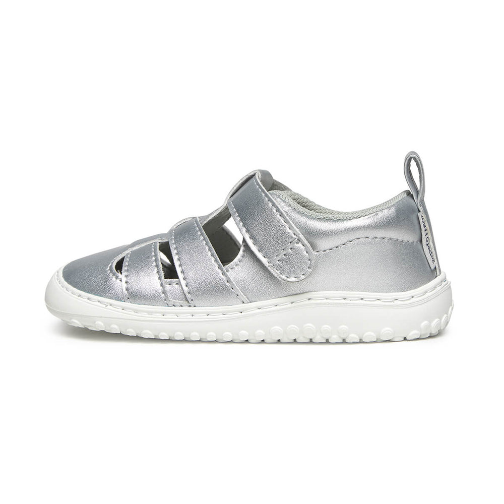 Zapato Feroz Rockers Irta Plata Microfibra