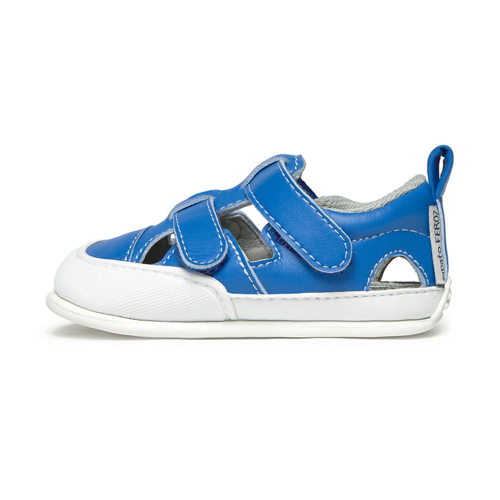 Zapato Feroz Feroz Javea Azul Royal Microfibra