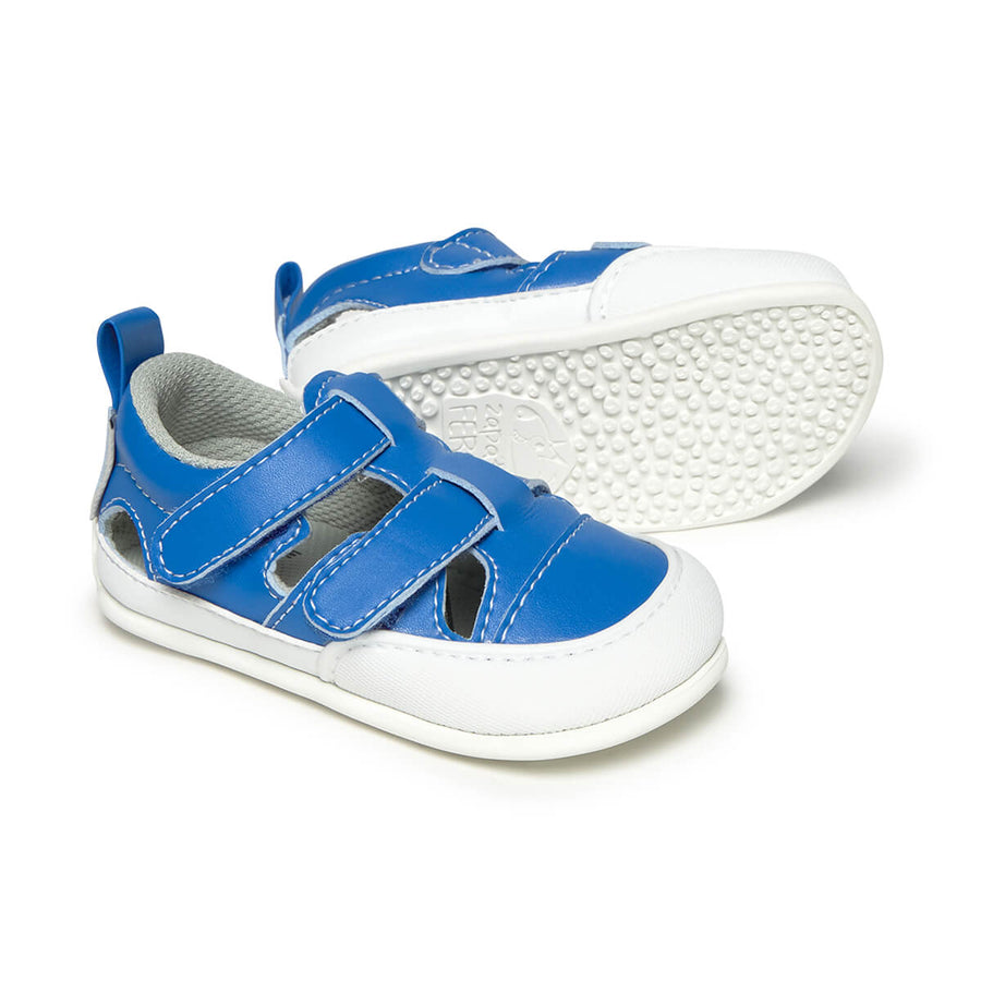 Zapato Feroz Feroz Javea Azul Royal Microfibra