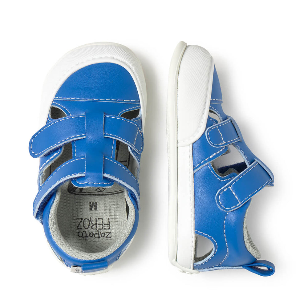 Zapato Feroz Feroz Javea Azul Royal Microfibra