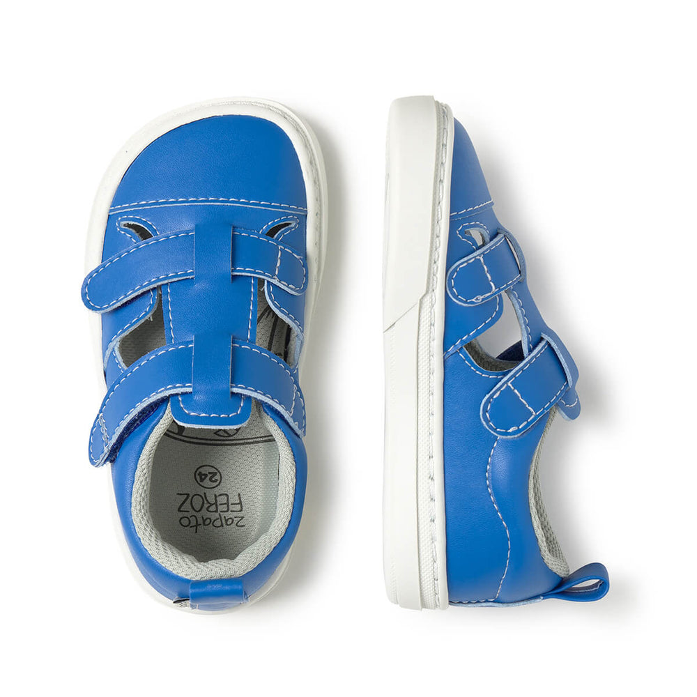 Zapato Feroz Rockers Javea Azul Royal Microfibra