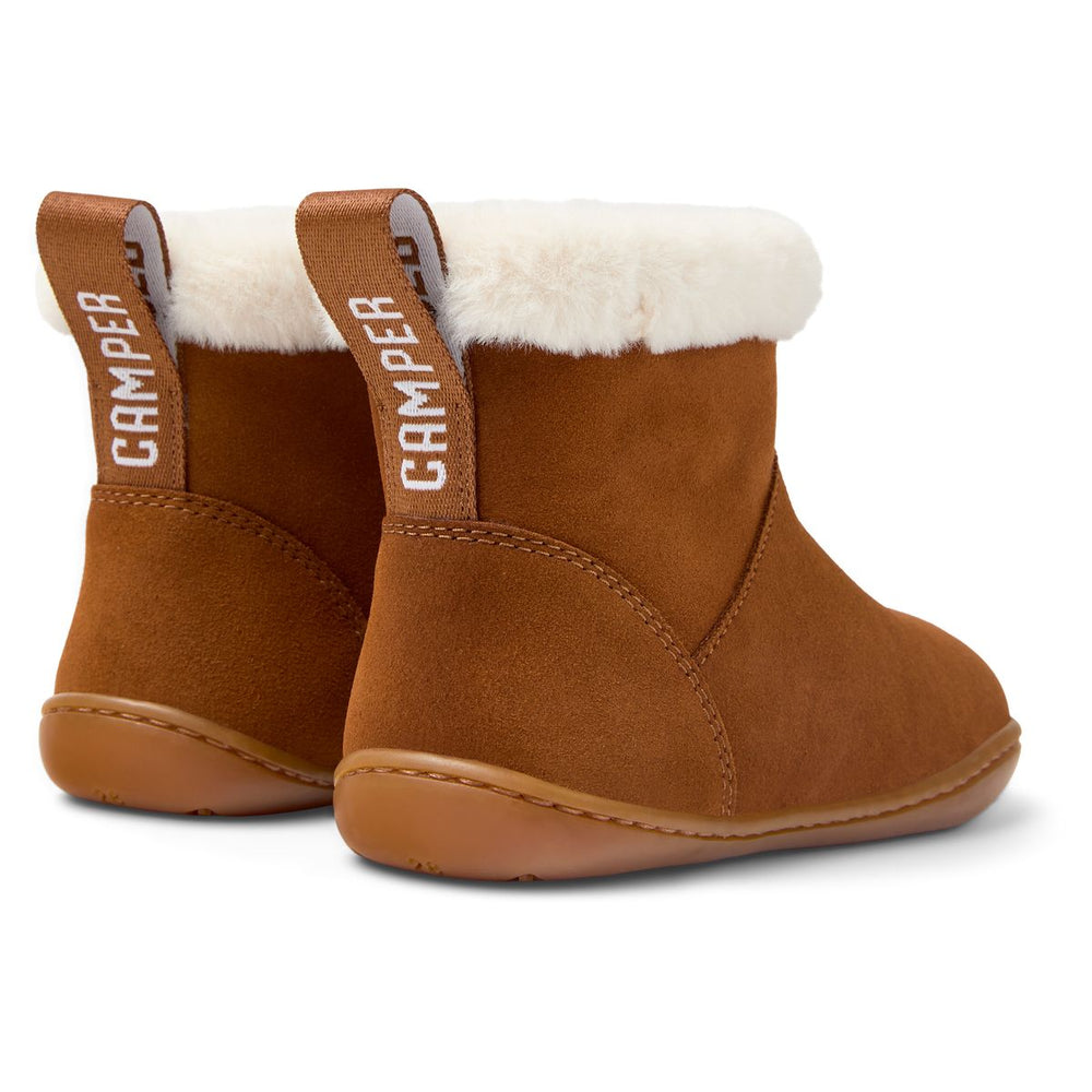 Camper Kids Peu Botas Forro Camel