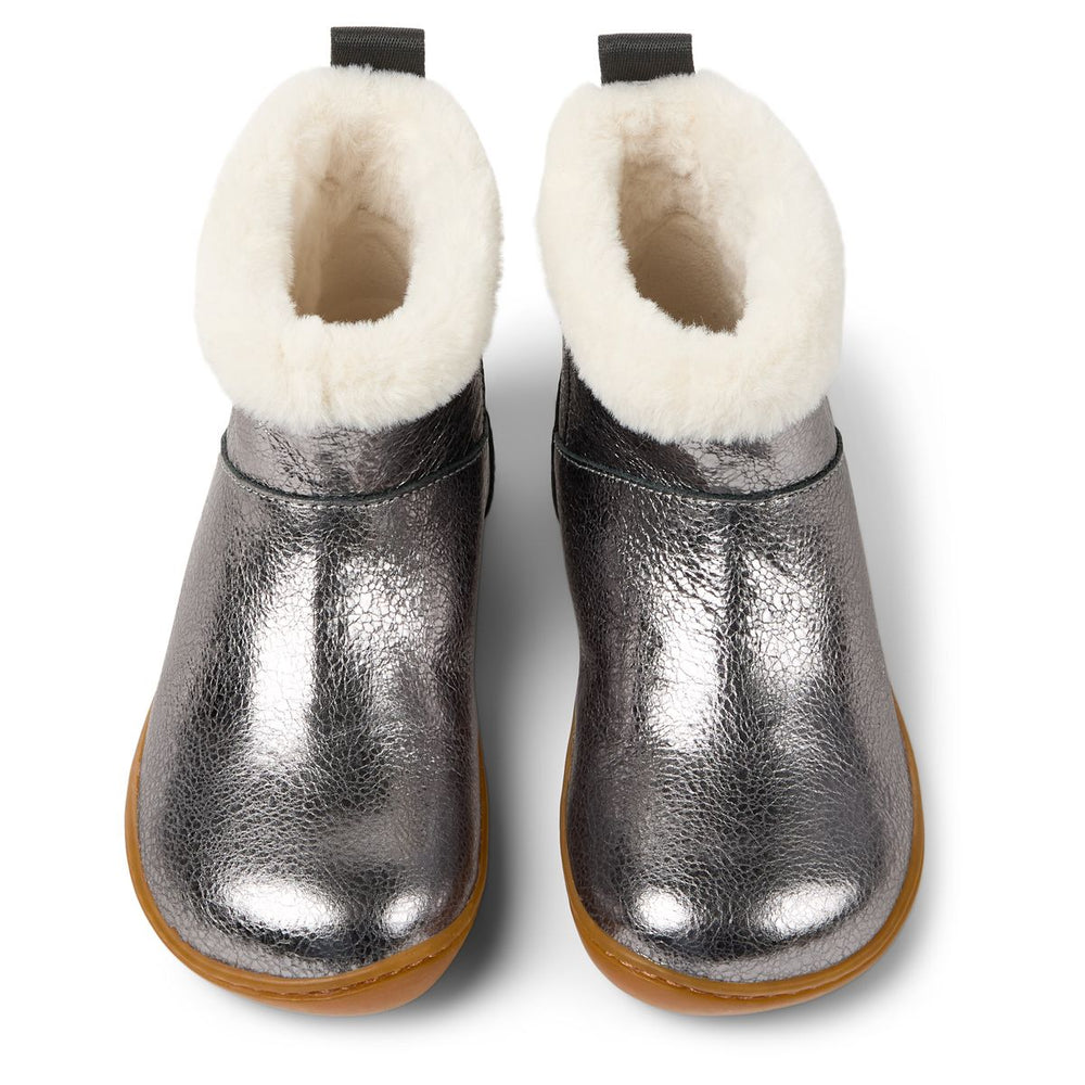 Camper Kids Peu Botas Forro Plata