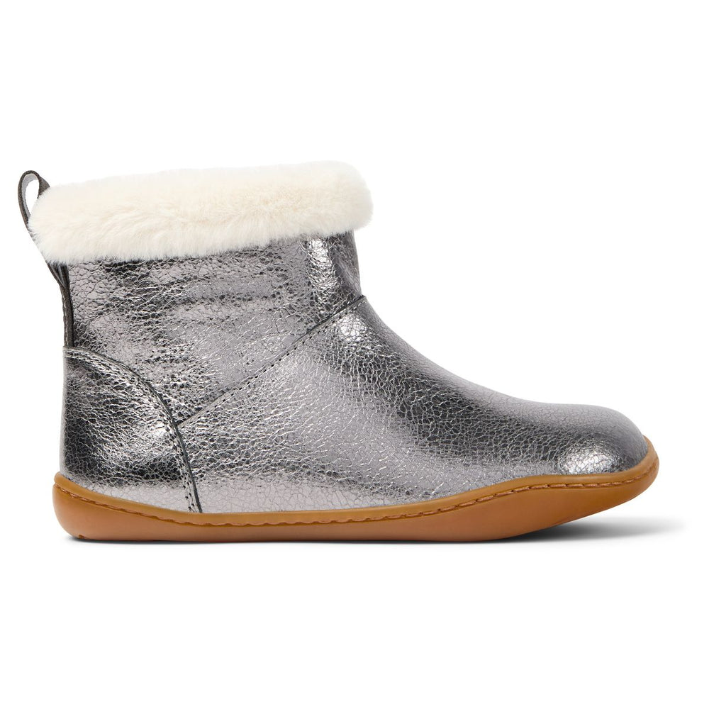 Camper Kids Peu Botas Forro Plata