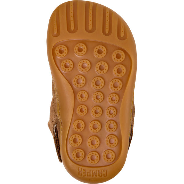 Camper FW Peu Bottines Fourrées Marron Jaune