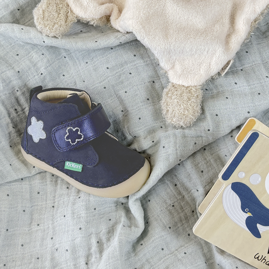 Kickers Sabio Marine Fleurs
