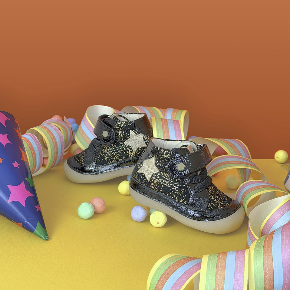 Kickers Sokistic Noir Or