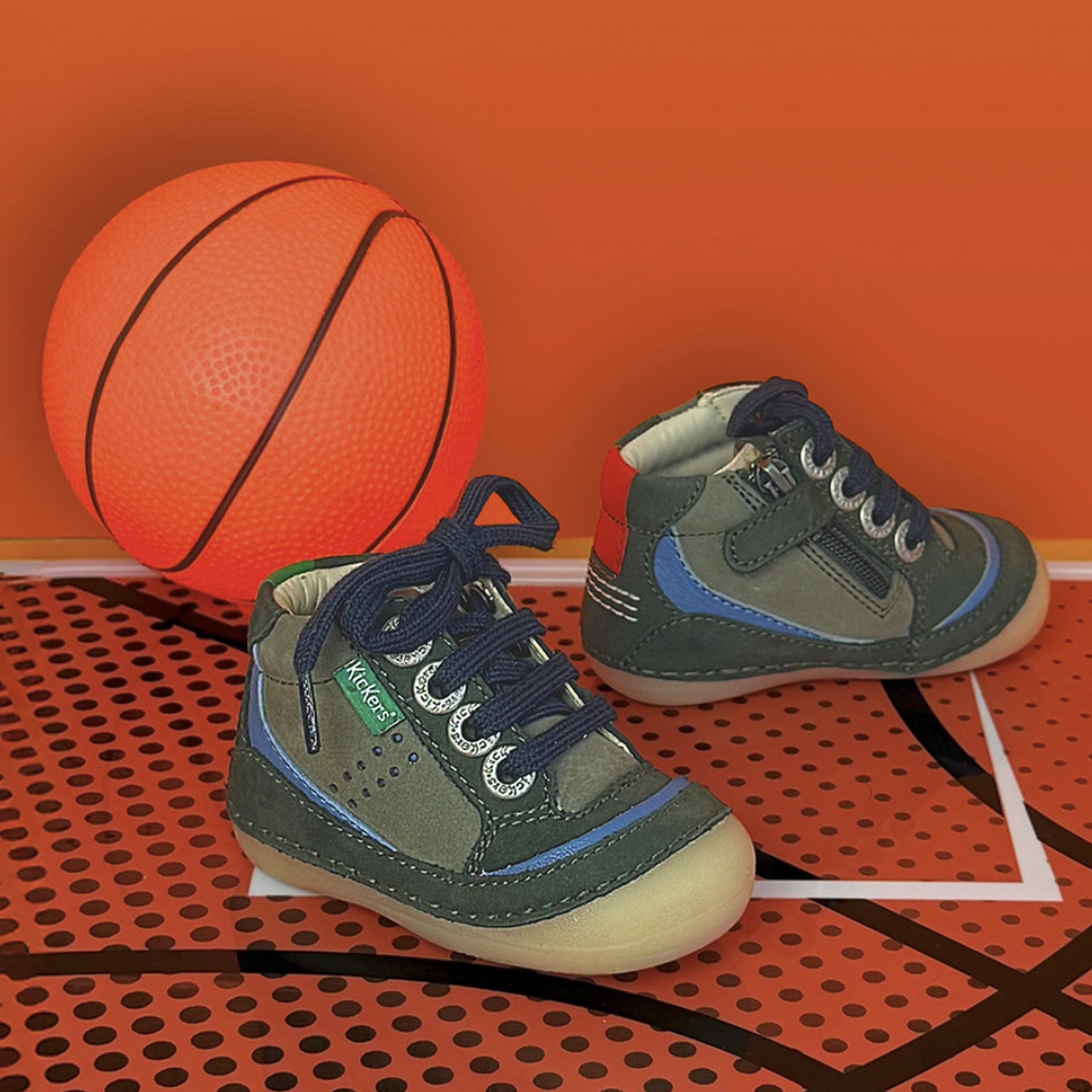 Kickers Sopum Vert Foncé