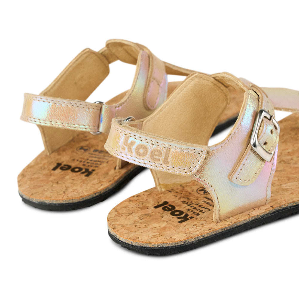 Koel Barefoot Sandales Abriana Metallic Gold