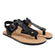 Koel Sandalias Barefoot Ariana Napa Negro