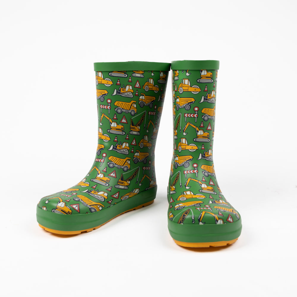 Koel Wellie Barefoot Tractor Green