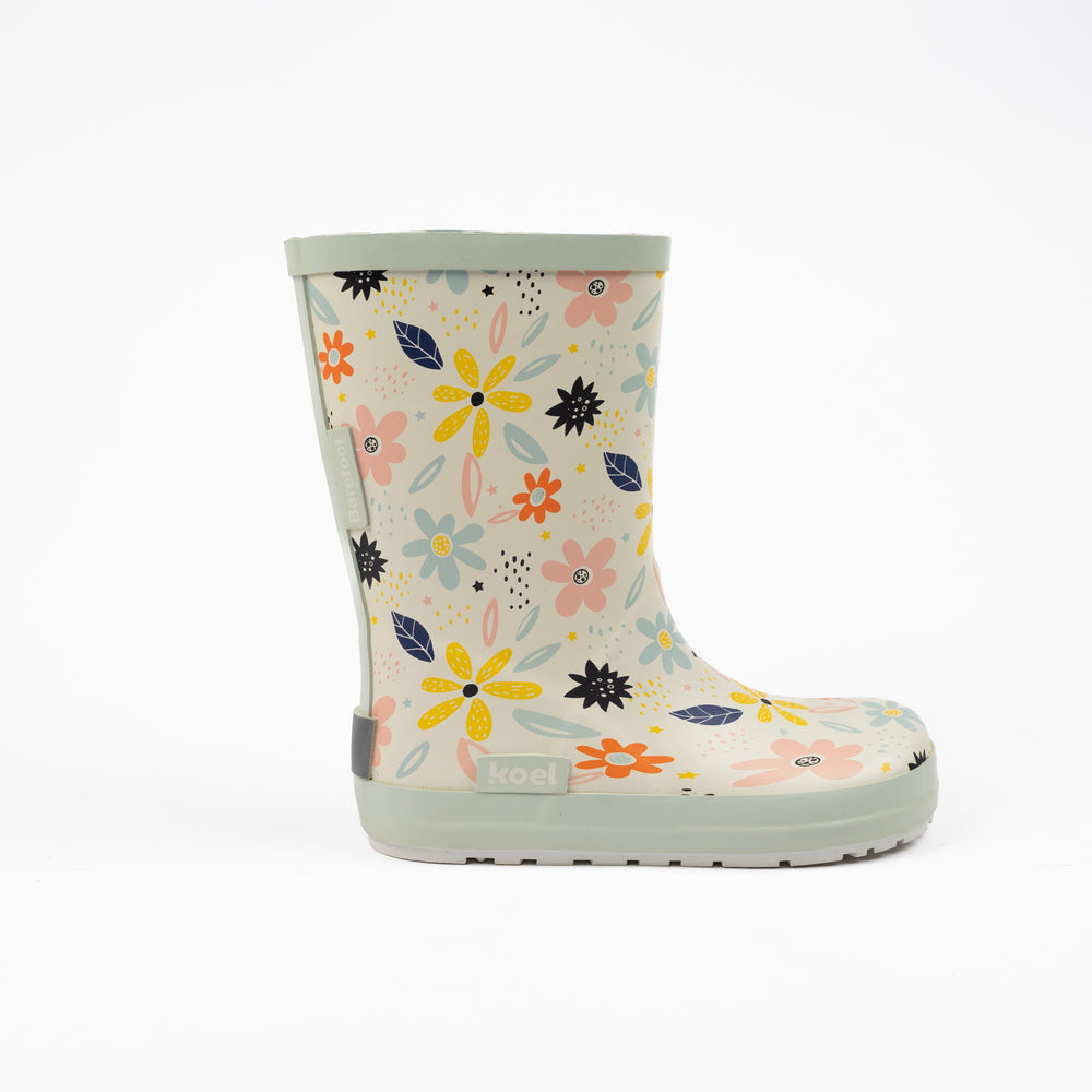 Koel Wellie Barefoot White Flowers