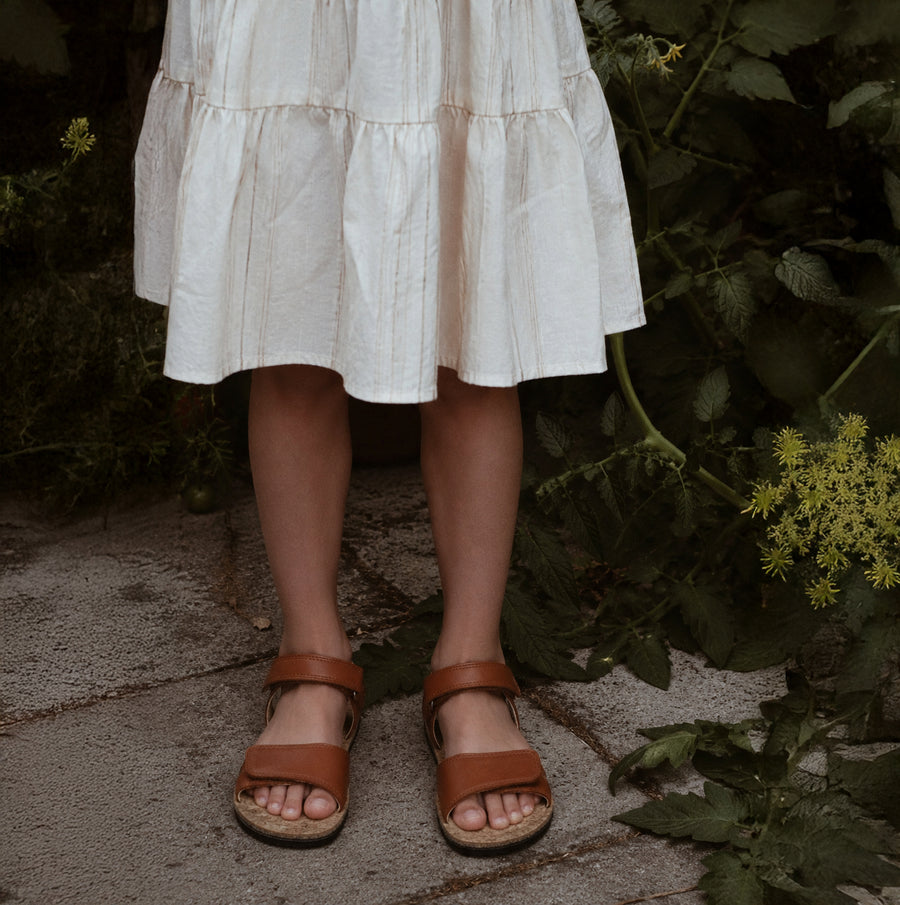 Koel Barefoot Sandales Ashley Cognac