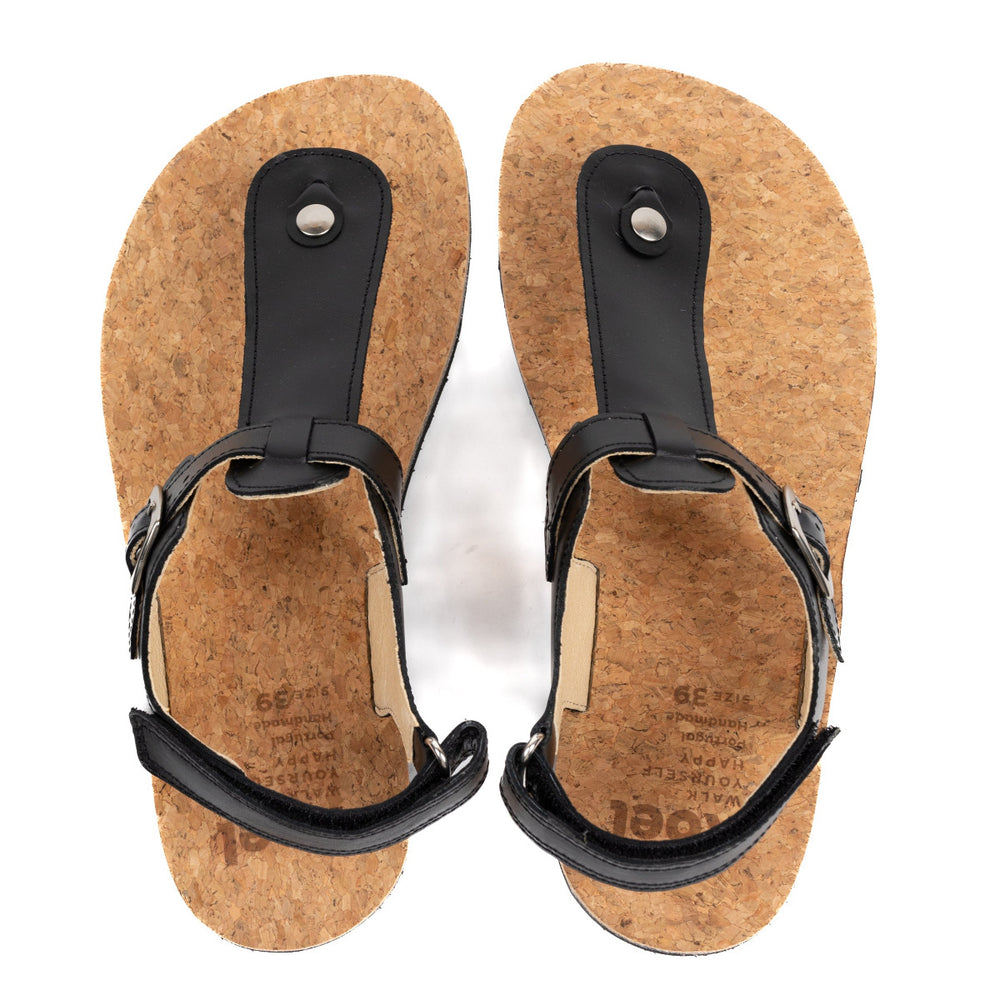 Koel Sandalias Barefoot Ariana Napa Negro