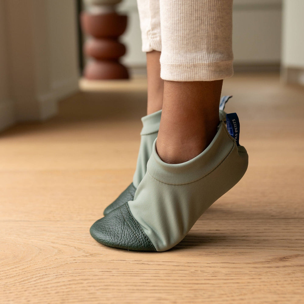 Les Pas Petits Polaires Vert Amande