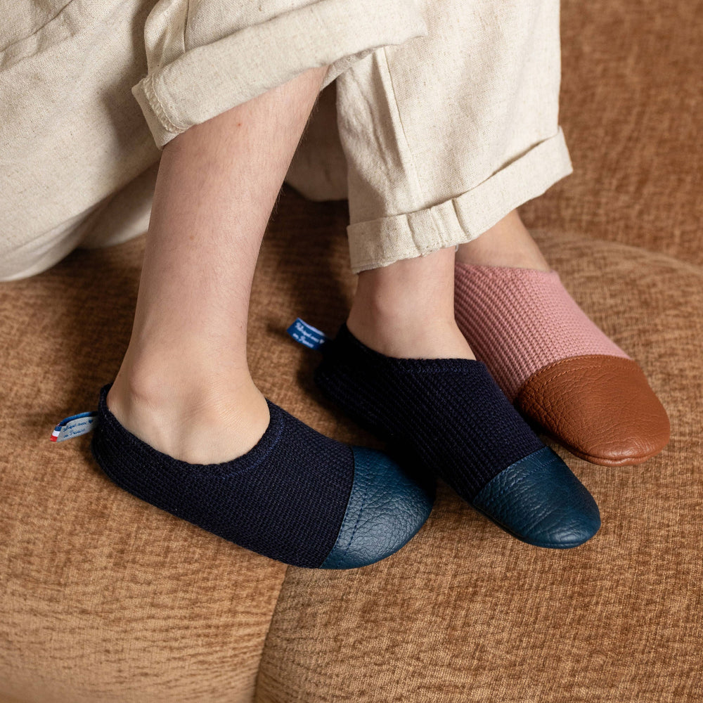 Les Pas Petits Tricots Azul Oscuro