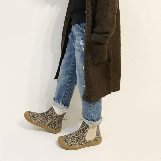 Naturino Barefoot Saik Suede Jaguar Taupe