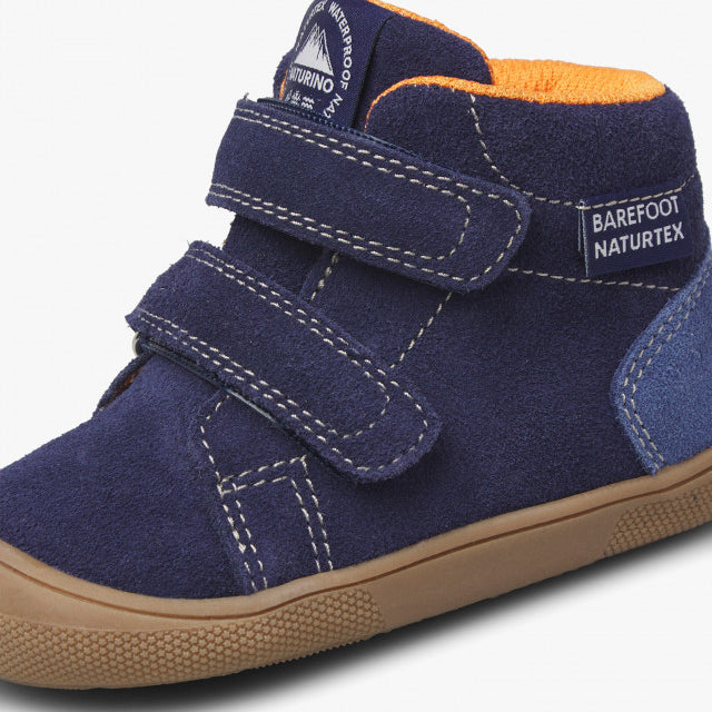 Naturino Barefoot Tex Spinni WP Suède Wool Navy