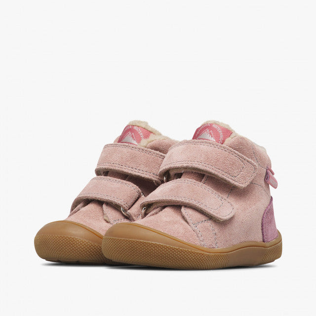 Naturino Barefoot Tex Spinni Wp Suede Wool Magnolia