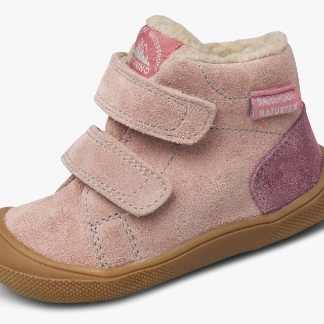 Naturino Barefoot Tex Spinni Wp Suede Wool Magnolia