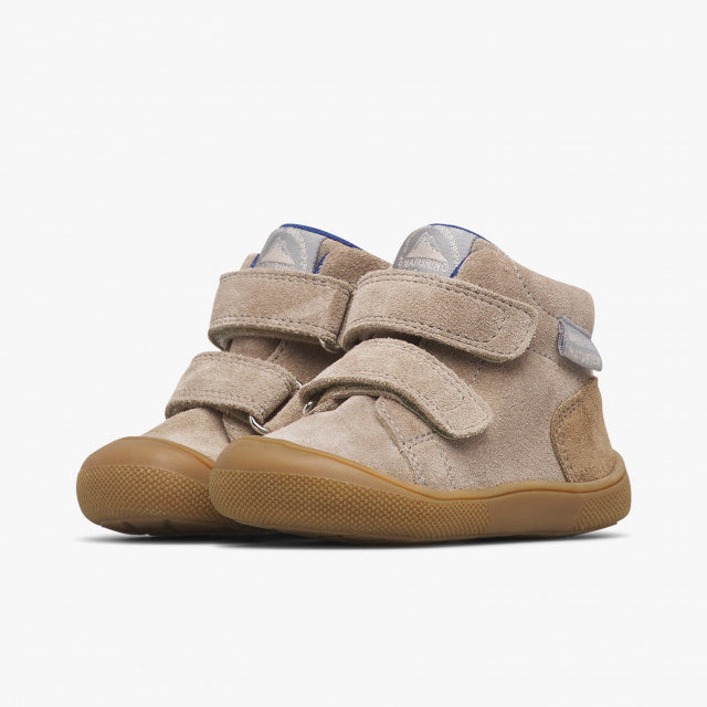 Naturino Barefoot Tex Spinni Wp Suede Wool Taupe