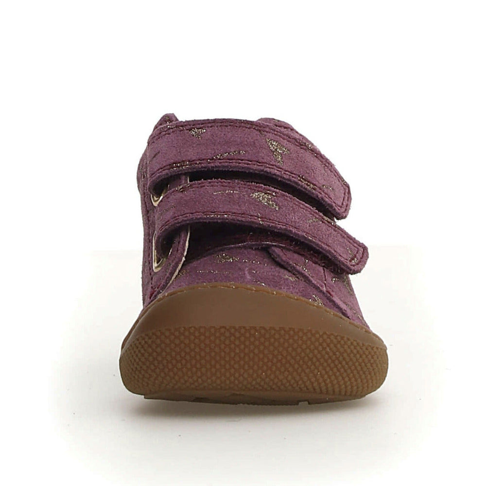 Naturino Barefoot Orec Velcros Serraje Glitter Flower Hearth Magnolia