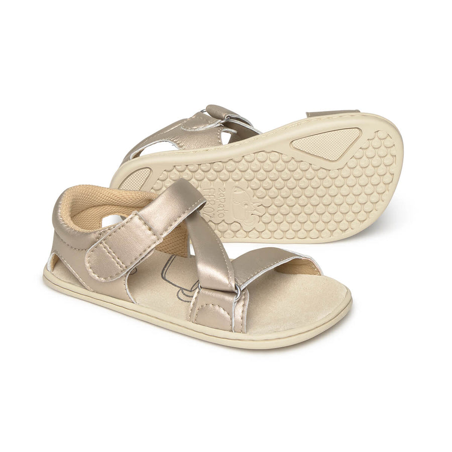 Zapato Feroz Rockers Oliva Oro