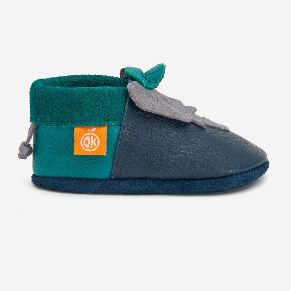 Orangenkinder Chaussons Éléphant