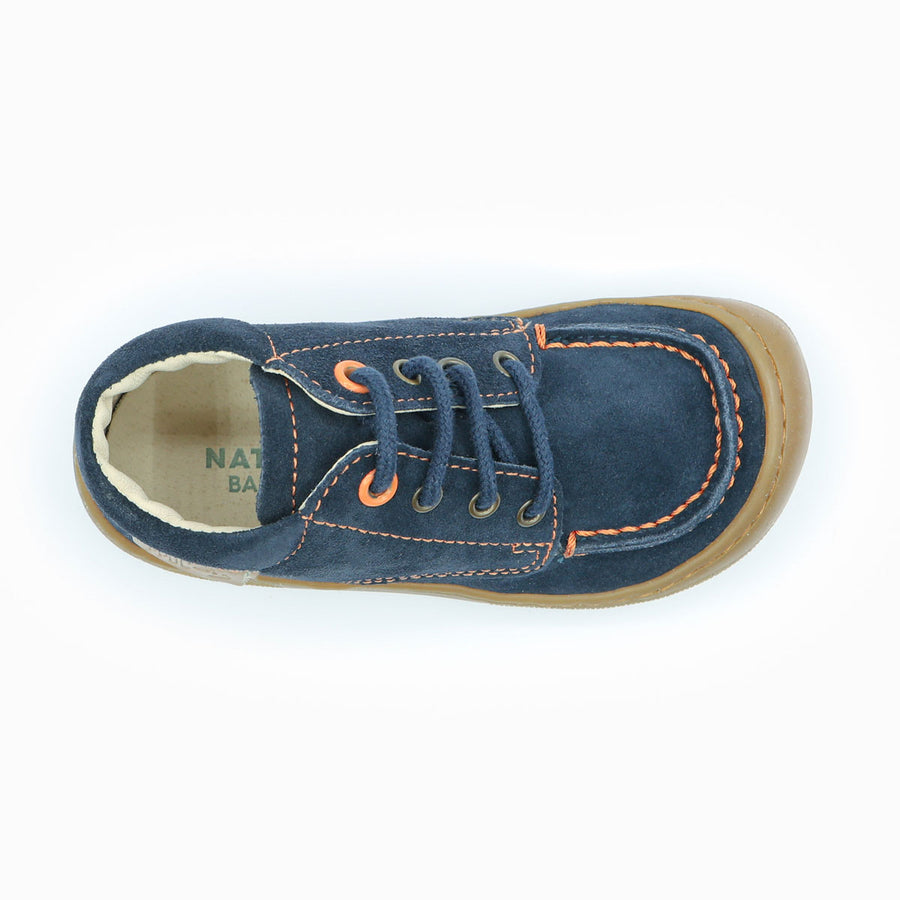 Naturino Barefoot Mocassin Blue Orange