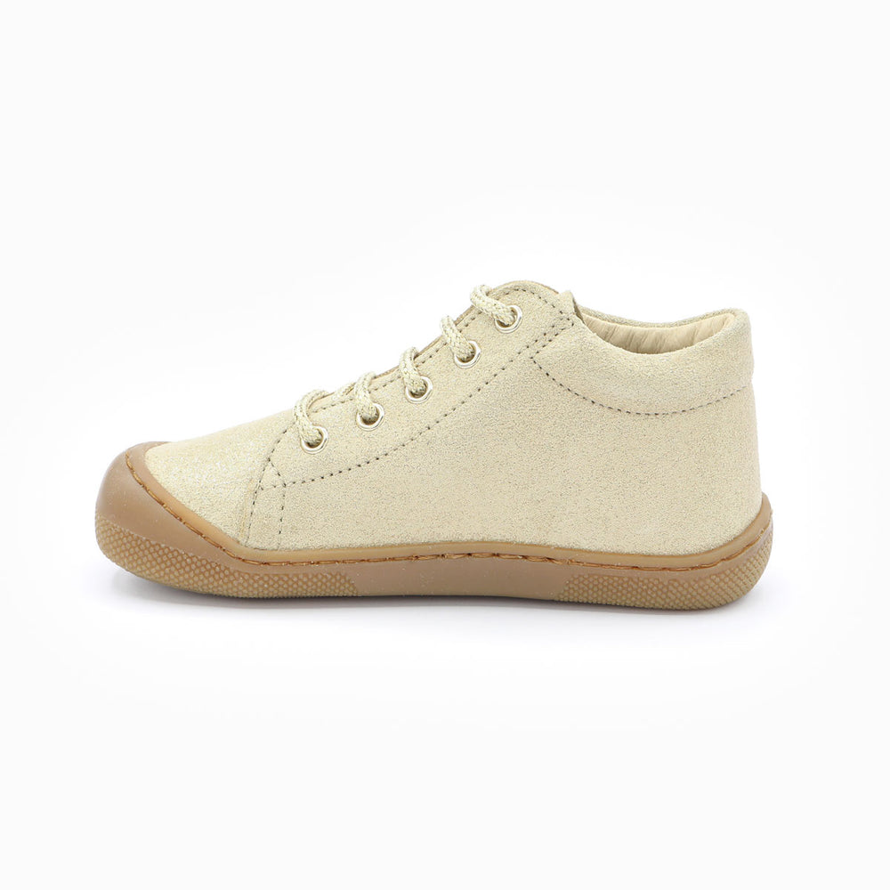 Naturino Barefoot Orec Lacets Glitter Platinum