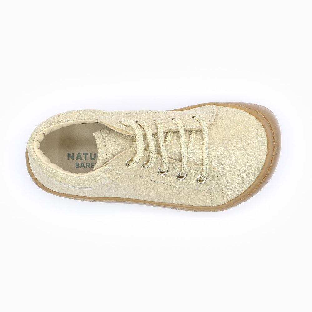 Naturino Barefoot Orec Lacets Glitter Platinum