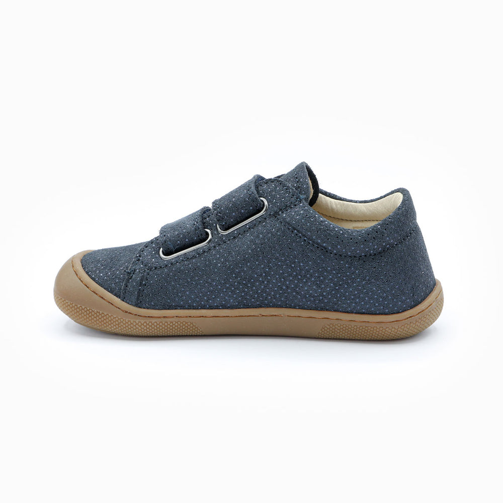 Naturino Barefoot Rabir Velcros Dots Blue