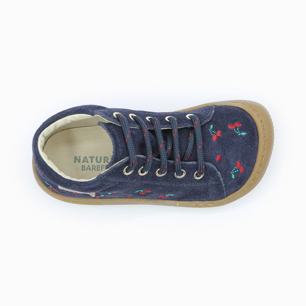 Naturino Barefoot Orec Lacets Cherry Navy