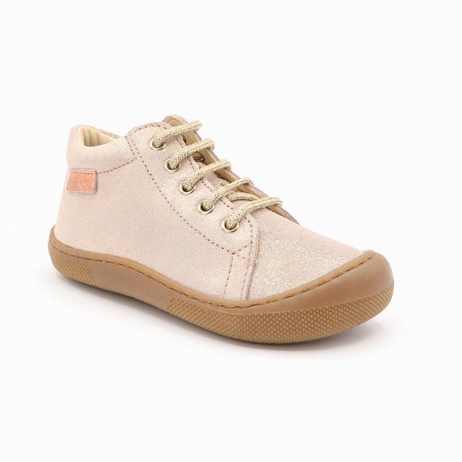 Naturino Barefoot Orec Lacets Glitter Rose