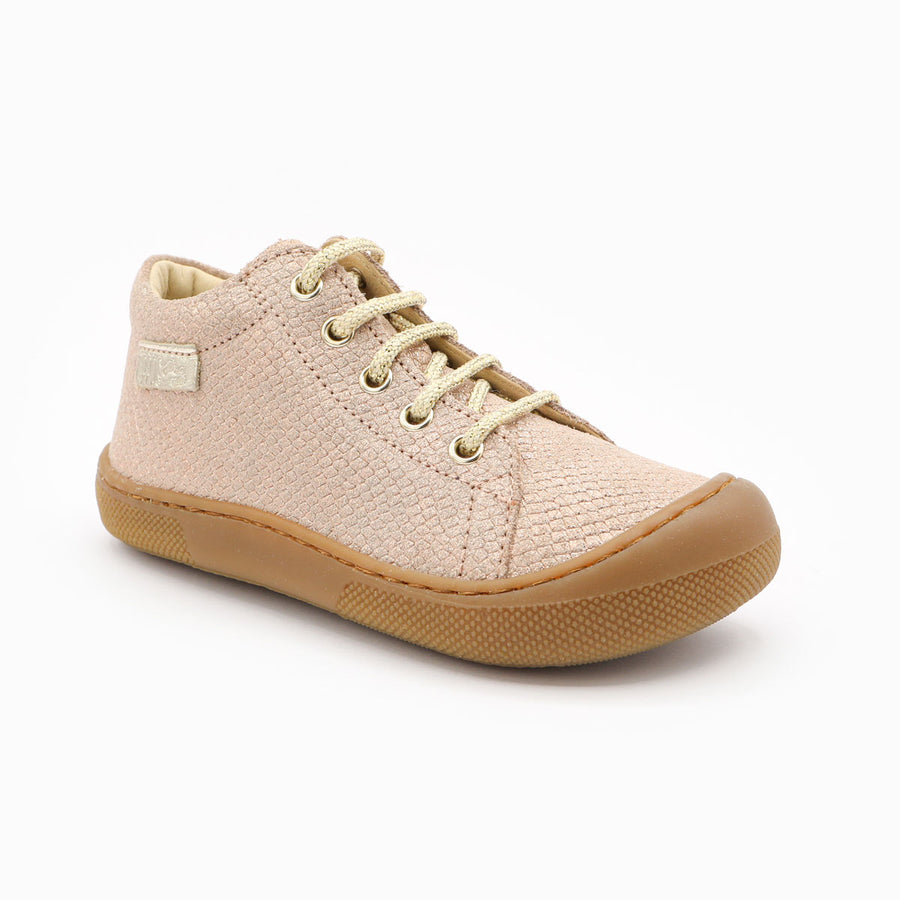 Naturino Barefoot Orec Lacets Lizard Rose