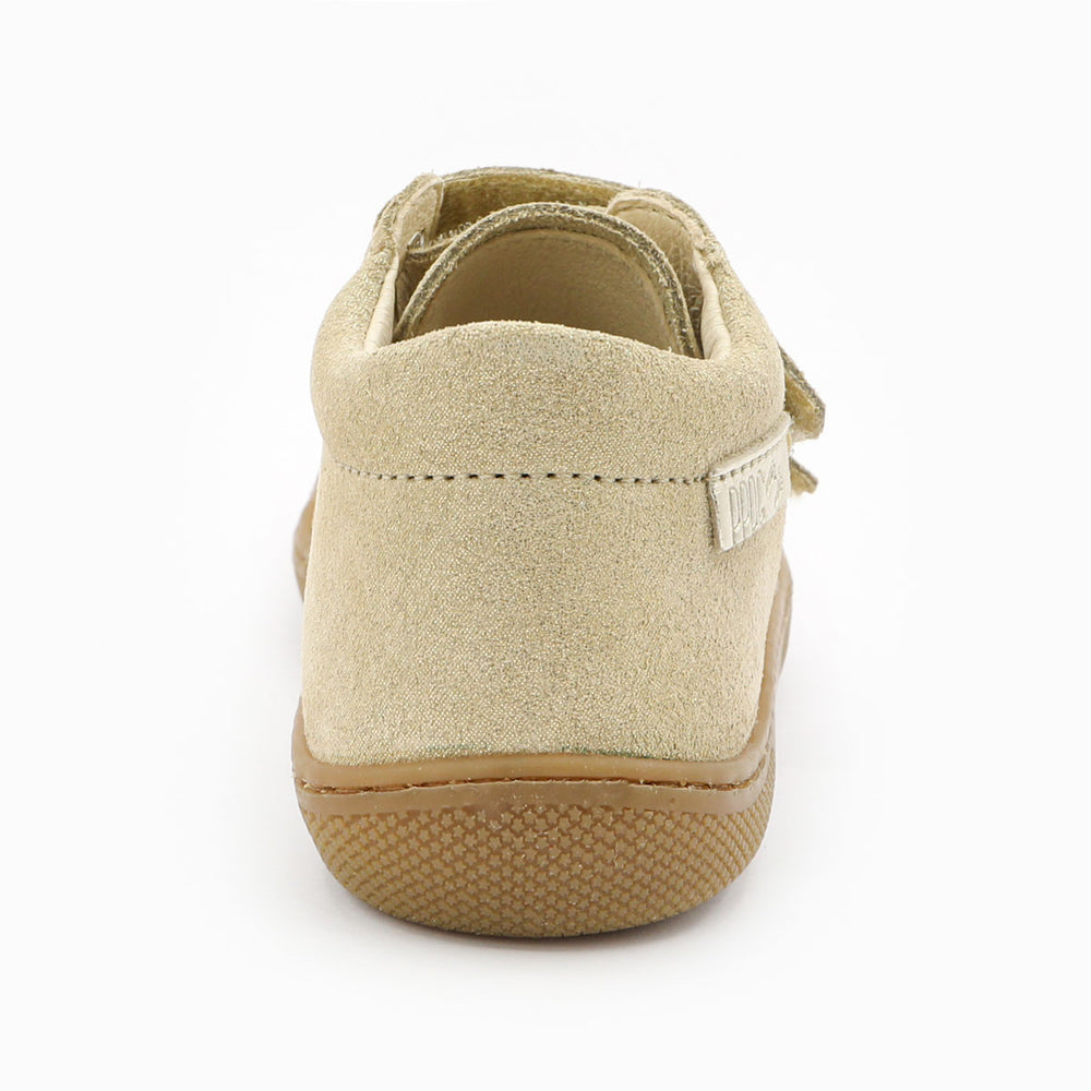Naturino Barefoot Orec Velcros Glitter Platinum