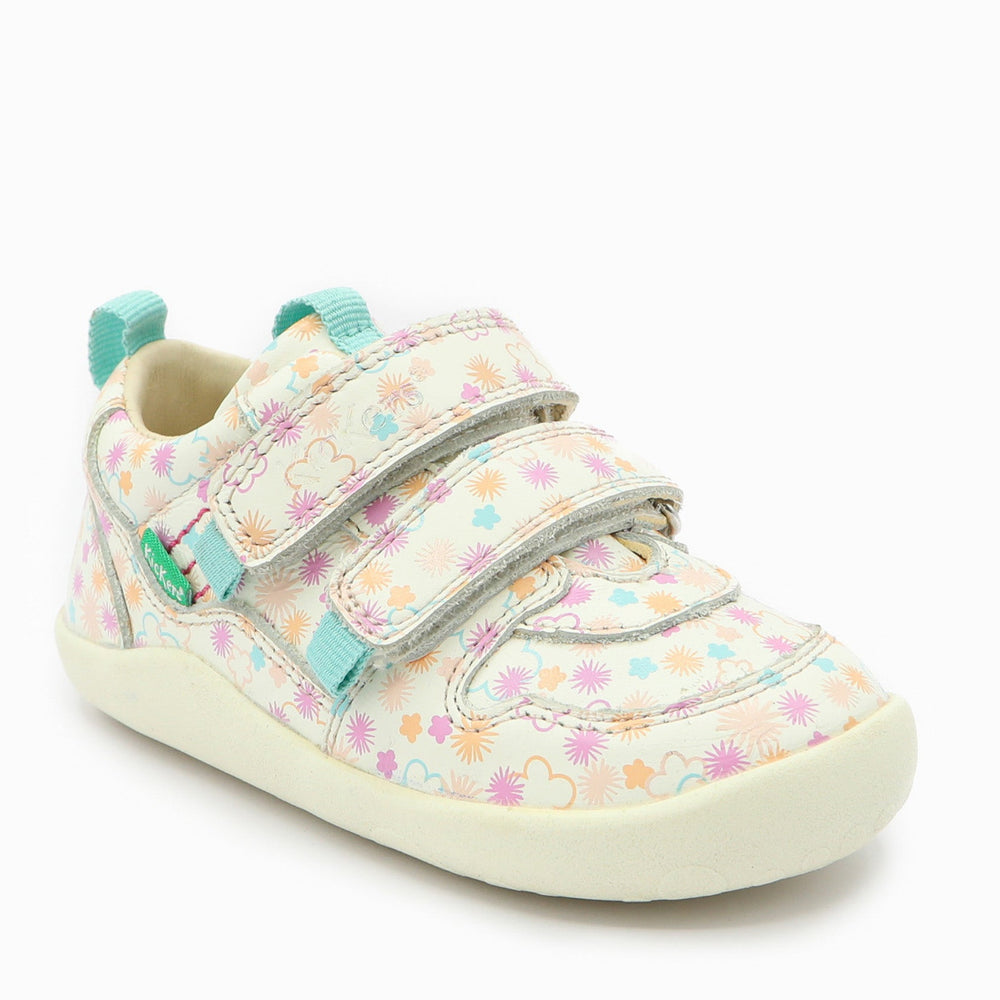 Kickers KickFrapy Blanco Flores Verano