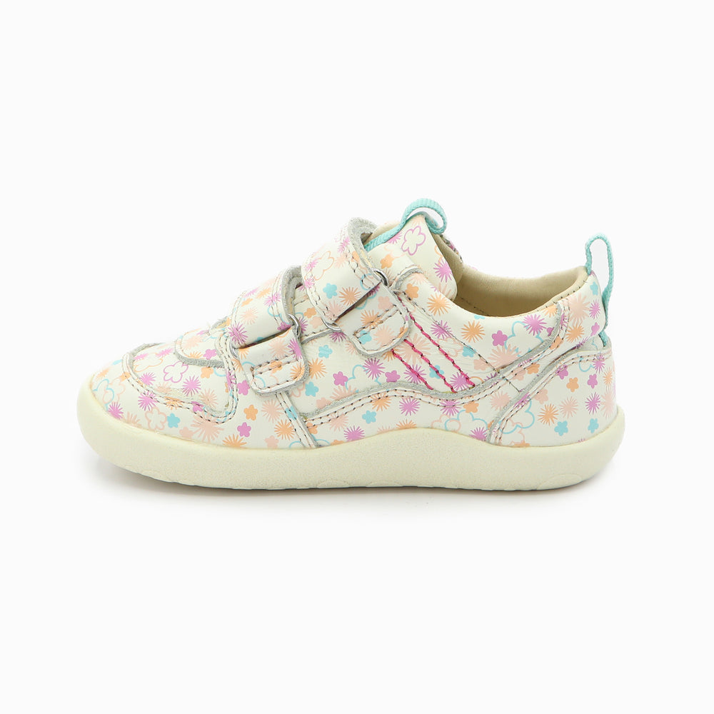 Kickers KickFrapy Blanco Flores Verano