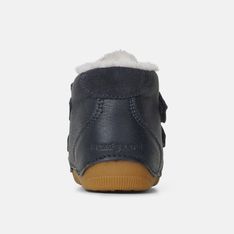 Bundgaard Barefoot con tira pequeña y forro, azul medianoche