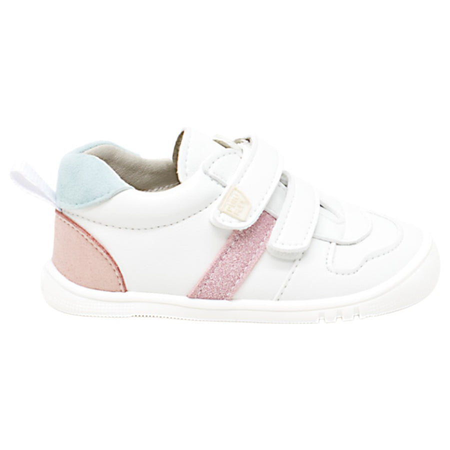 Piruflex First Sport Suede Blanco Rosa